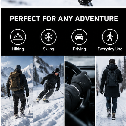 ThermaGloves™ – Waterproof Winter Gloves