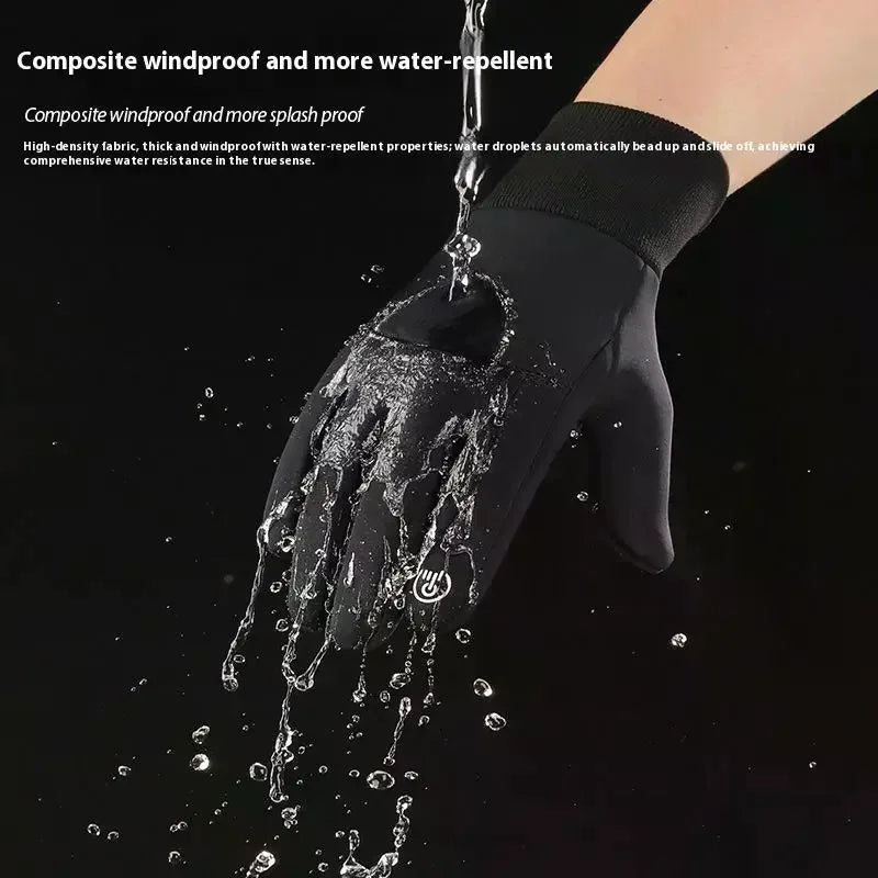 Thermal Waterproof Winter Gloves for Men/Women- Premium Waterproof Technology + Grip Amplification