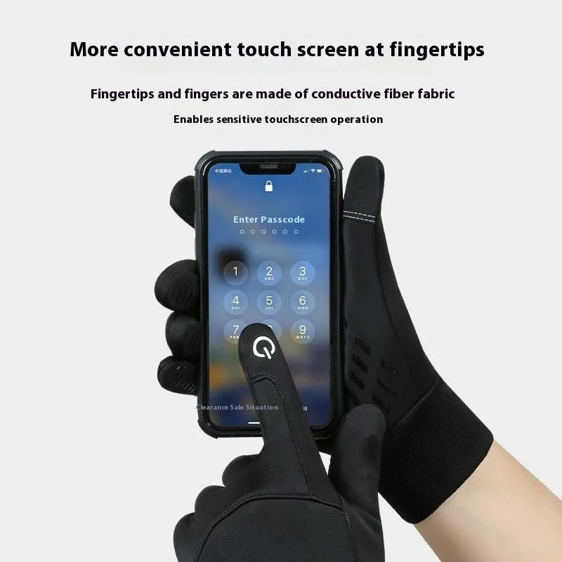 Thermal Waterproof Winter Gloves for Men/Women- Premium Waterproof Technology + Grip Amplification