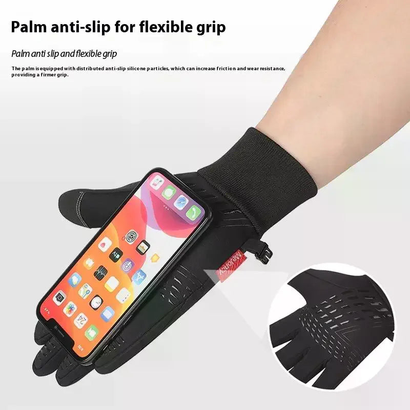 Thermal Waterproof Winter Gloves for Men/Women- Premium Waterproof Technology + Grip Amplification